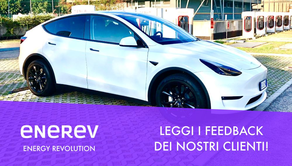 Tesla Model Y a noleggio con Leasys senza anticipo e flessibile